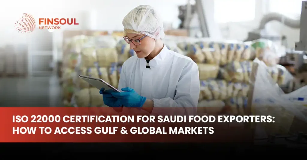 ISO 22000 certification Saudi Arabia
