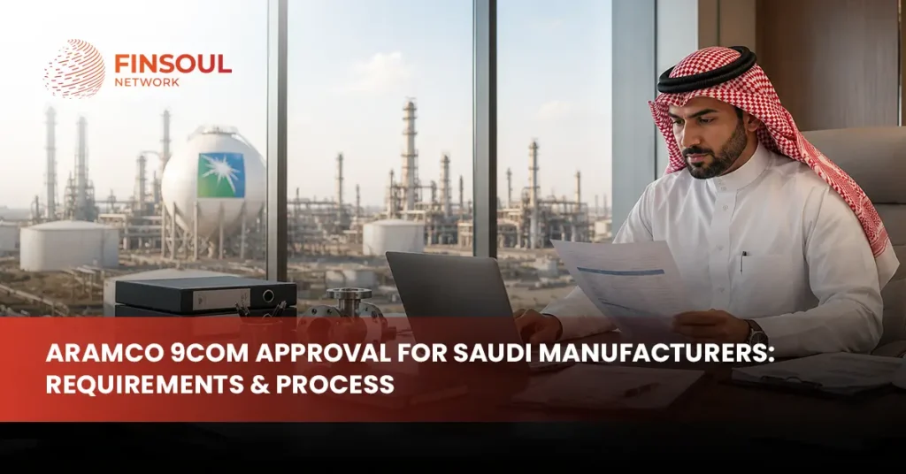 Aramco 9COM approval Saudi Arabia