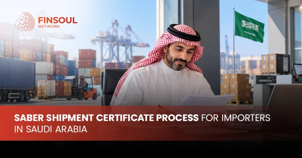 SABER Shipment Certificate Saudi Arabia