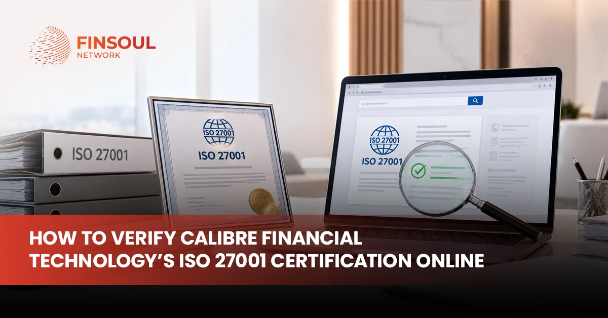 Calibre Financial Technology ISO 27001 certification
