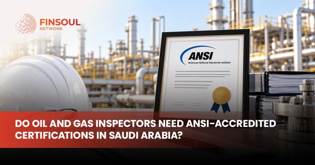 oil and gas inspector certification Saudi Arabia
